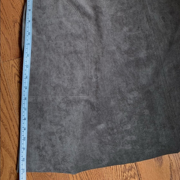 Brown suede style dress - Picture 2 of 3